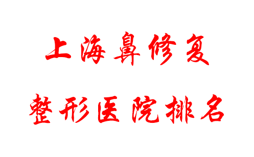 上海鼻修复整形医院排名榜，鼻修复专家推荐+预约流程