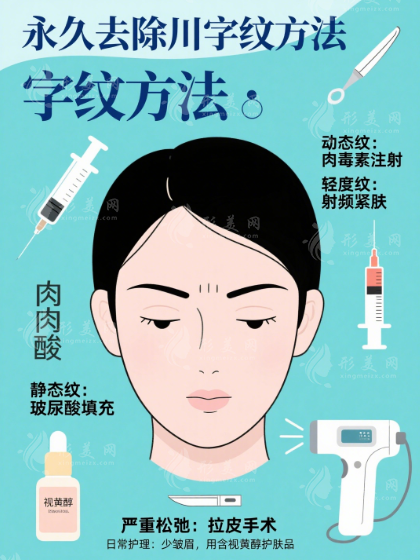 川字纹打玻尿酸还是除皱针？看完这篇不花冤枉钱